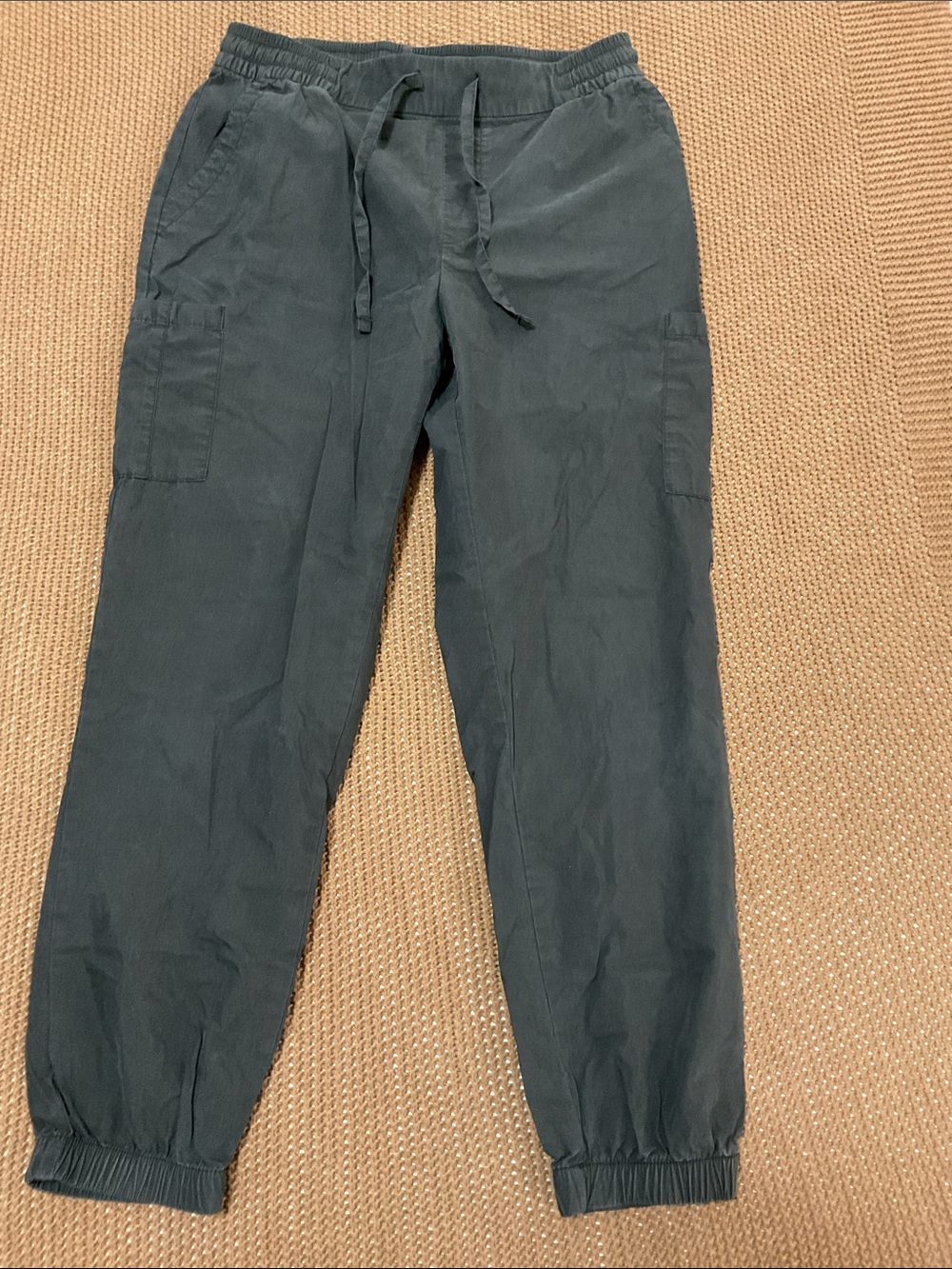 Old Navy Men's Cargo Jogger Pants in Dark Teal